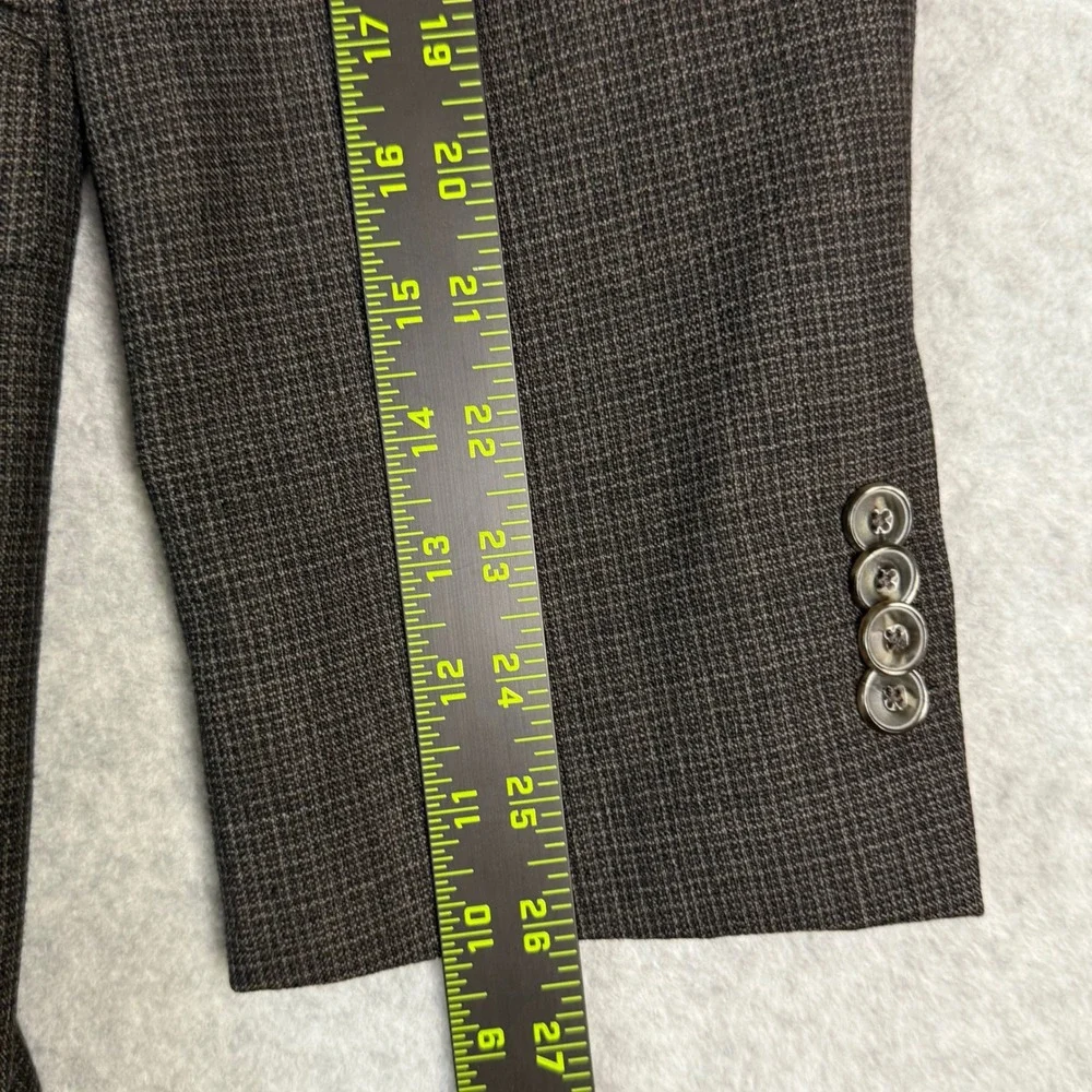 Jos. A. Bank 1905 Tailored Fit Brown 100% Wool Blazer Sport Coat Mens‎ 43 Long